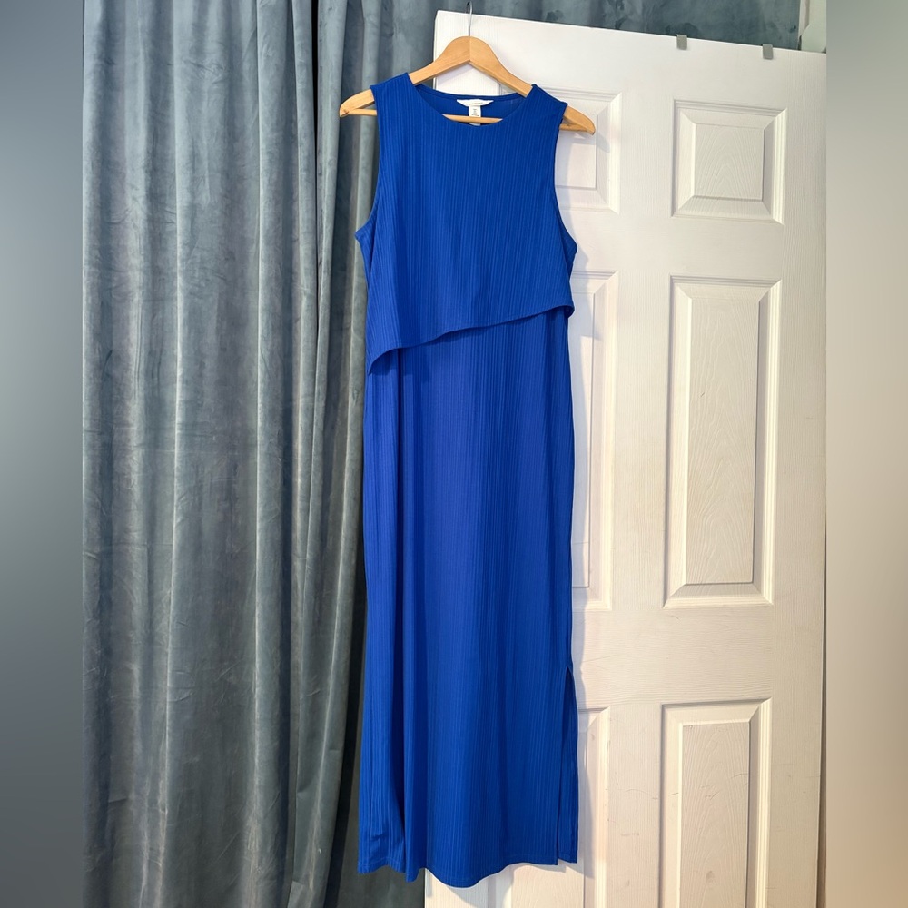 H&M Mama Before and After Ribbed Maternity/Nursing Dress